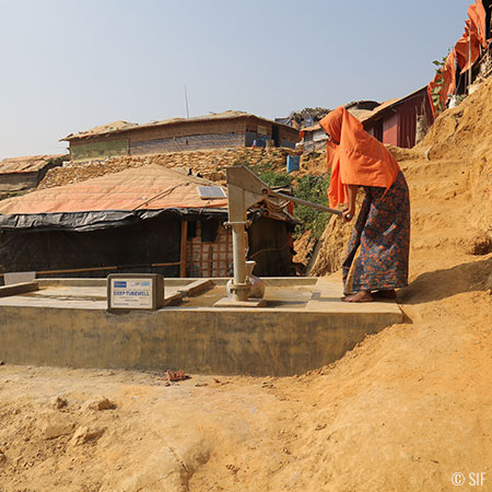 Image eau Rohingyas