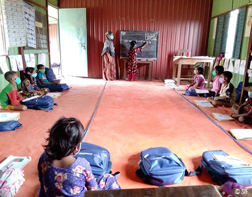 Bangladesh : des écoles démontables et transportables