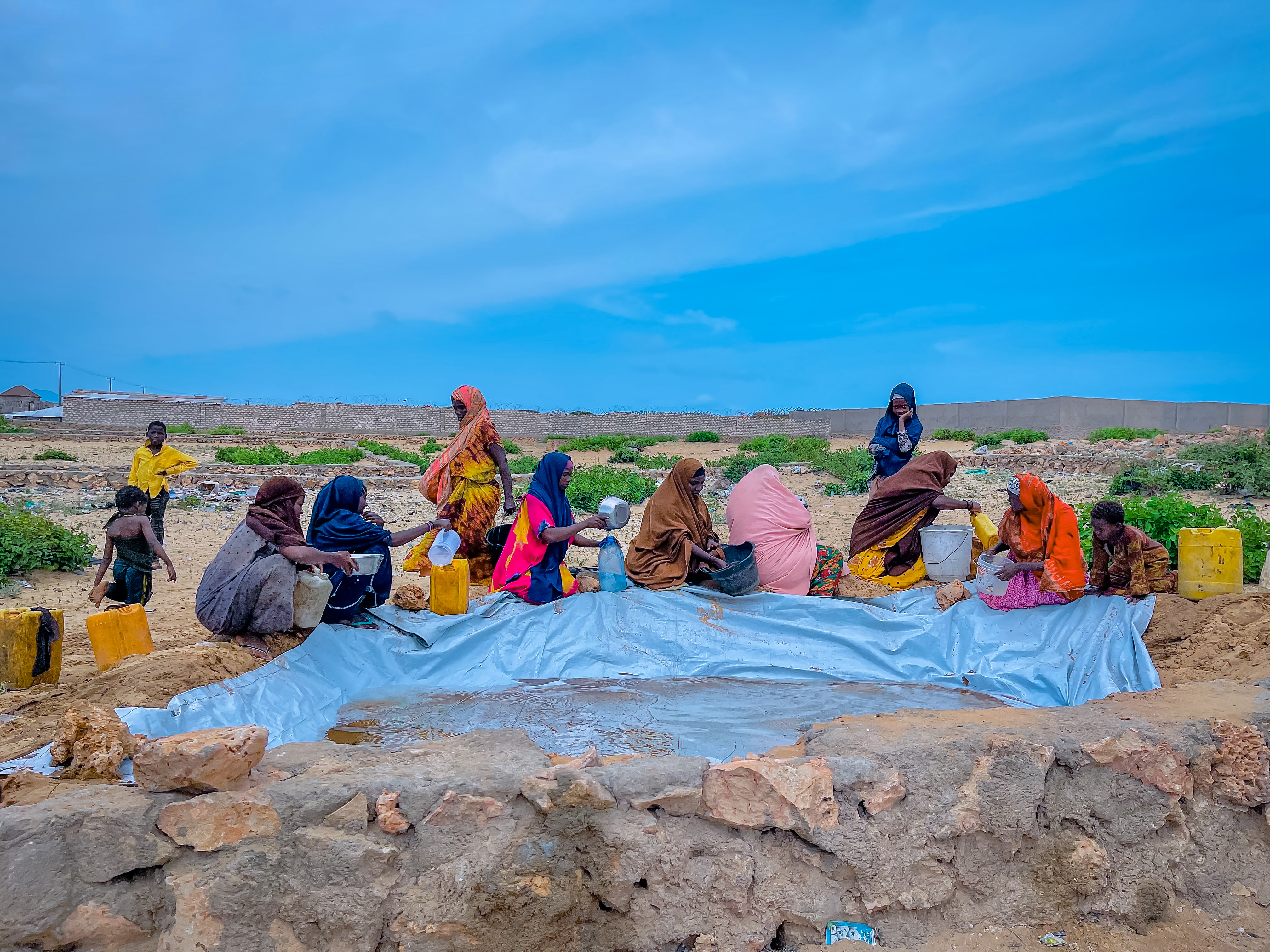 En Somalie, la crise humanitaire est terrible, et provoque le déplacement forcé de millions de personnes