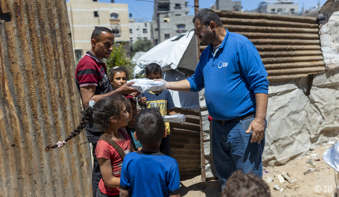 Famine à Gaza : 100 ONG, dont le SIF, s'insurgent