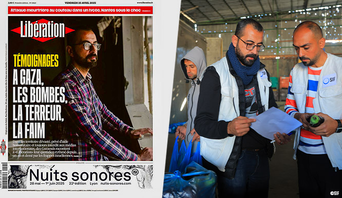 Crise à Gaza : le SIF témoigne dans Libération