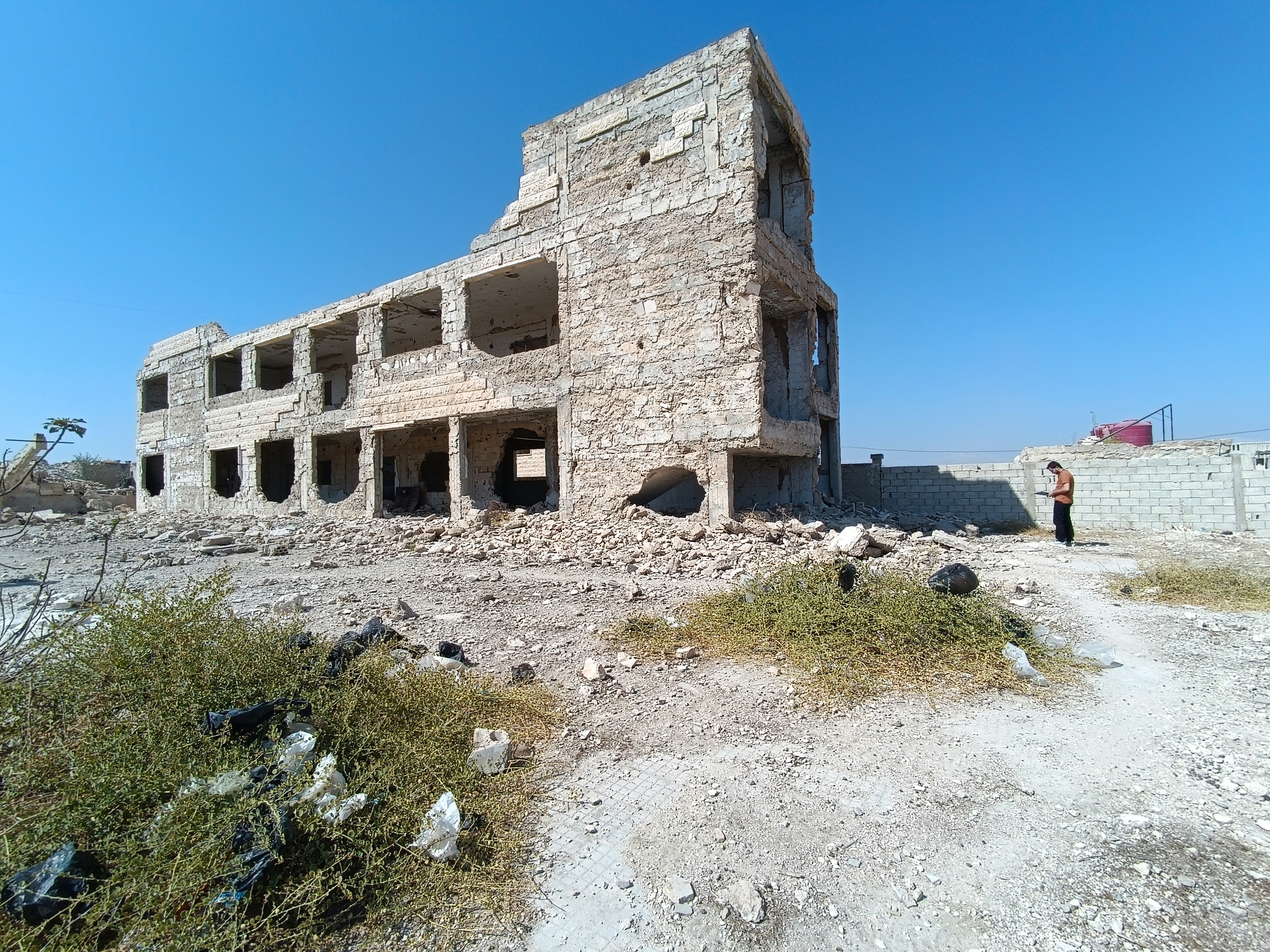Syrie, réhabilitation d’écoles, d’abris, et de logements