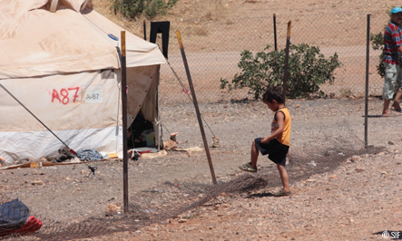Le SIF intervient dans les camps de réfugiés en Grèce à partir de 2016